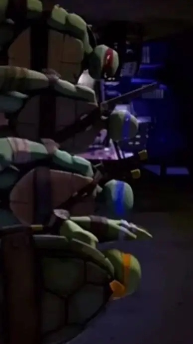 ai character: TMNT 2012 background