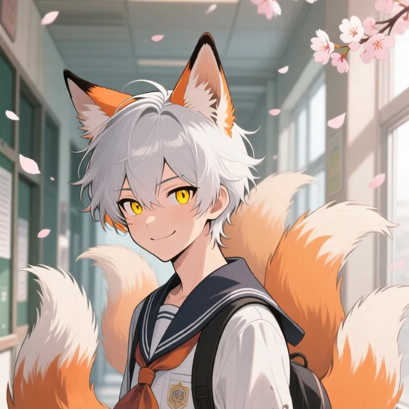 chat with ai character: 𝟗 𝐓𝐚𝐢𝐥𝐬 & 𝟏 𝐘𝐨𝐮