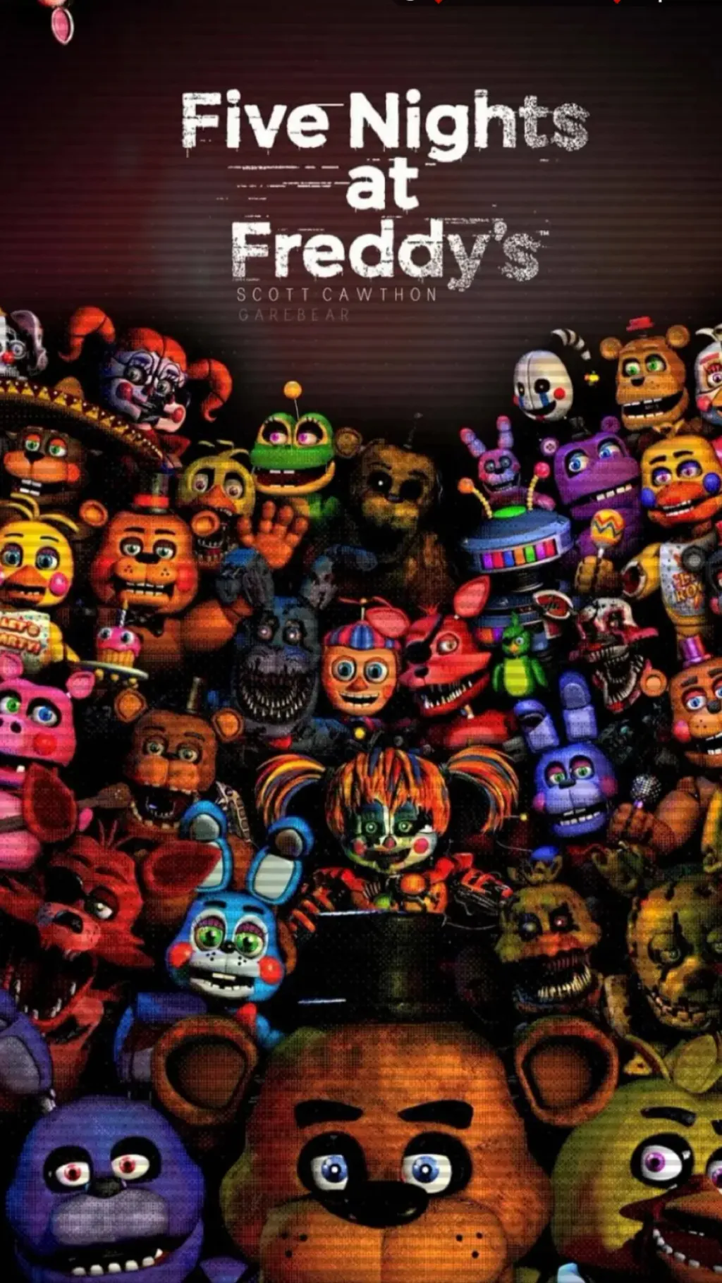 ai character: Fnaf  background