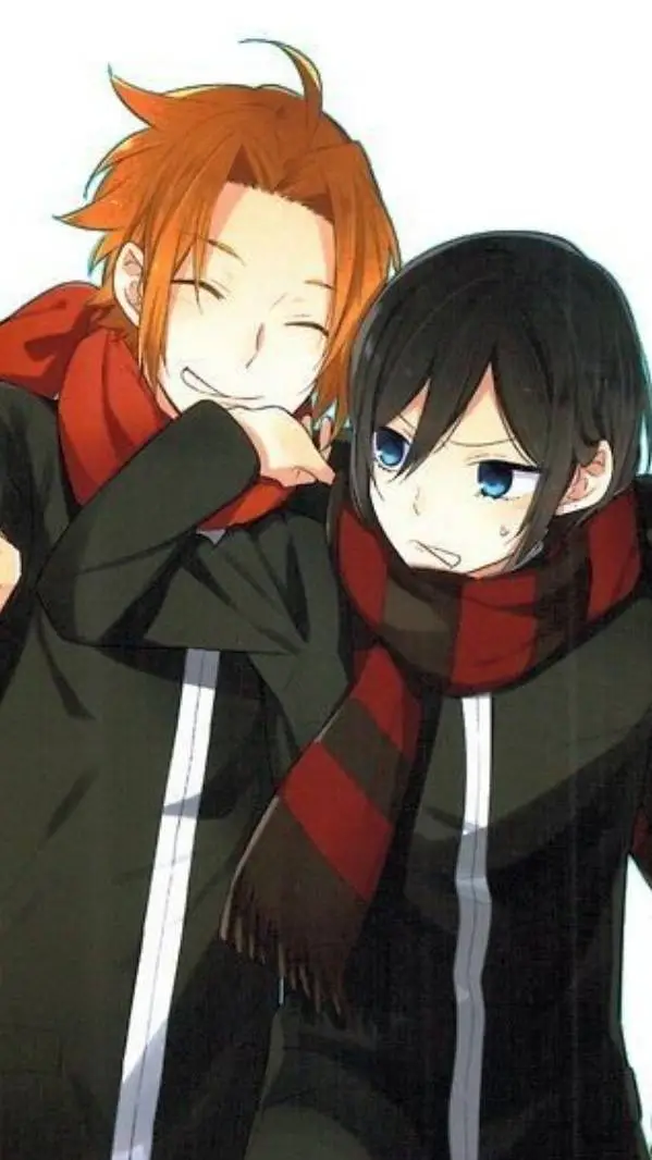 ai character: miyamura x shindou background