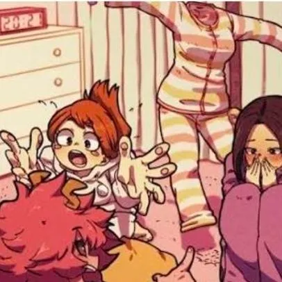 chat with ai character: mha sleepover 