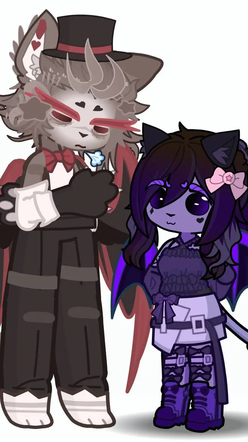 ai character: Husk and Jessica:) background