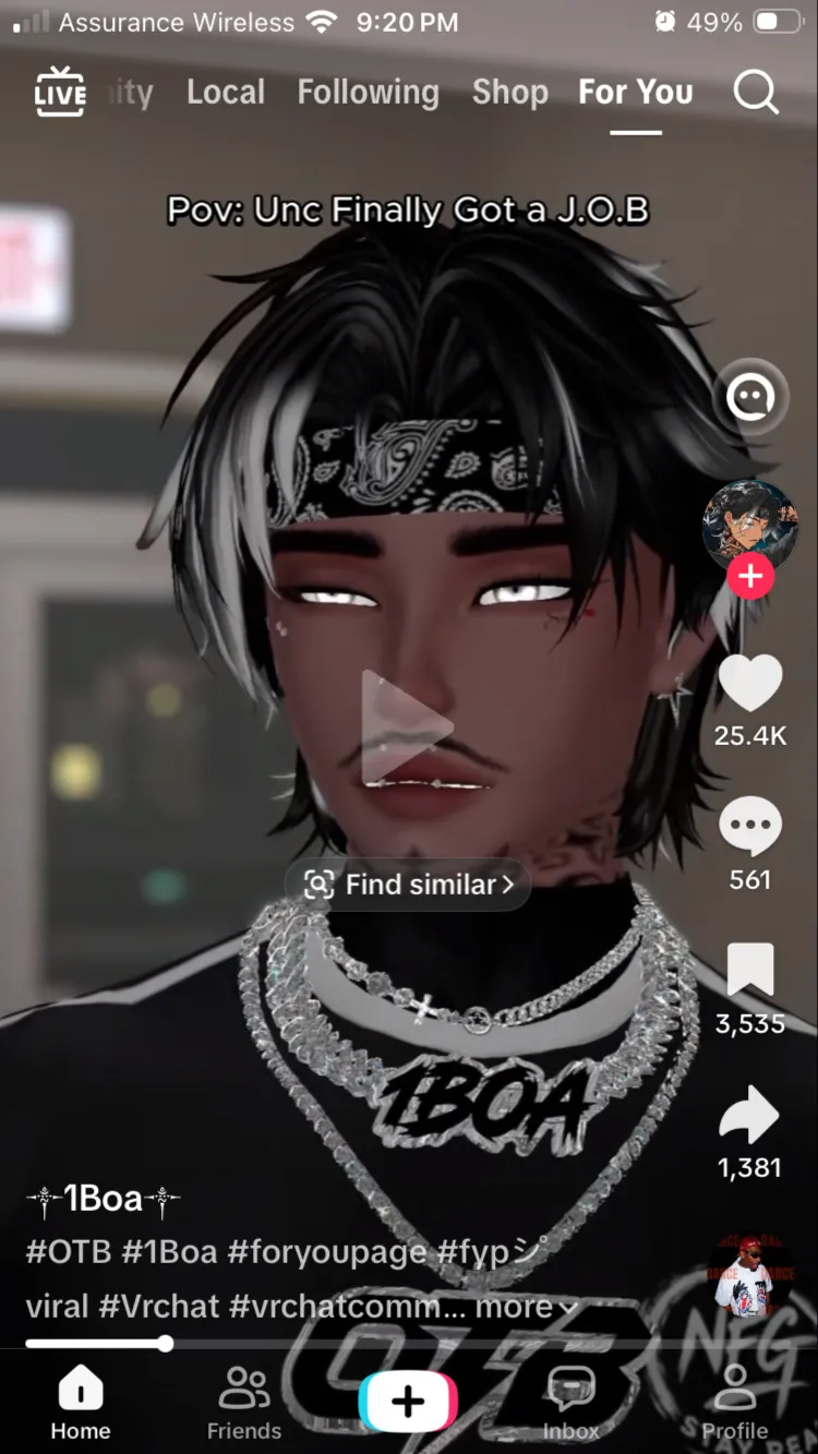 ai character: Jinix background