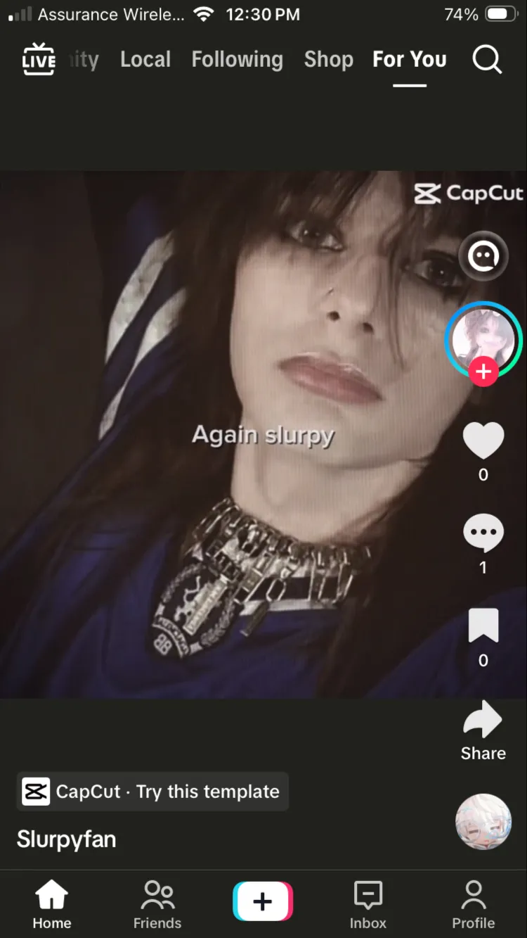 ai character: Slurpy  background