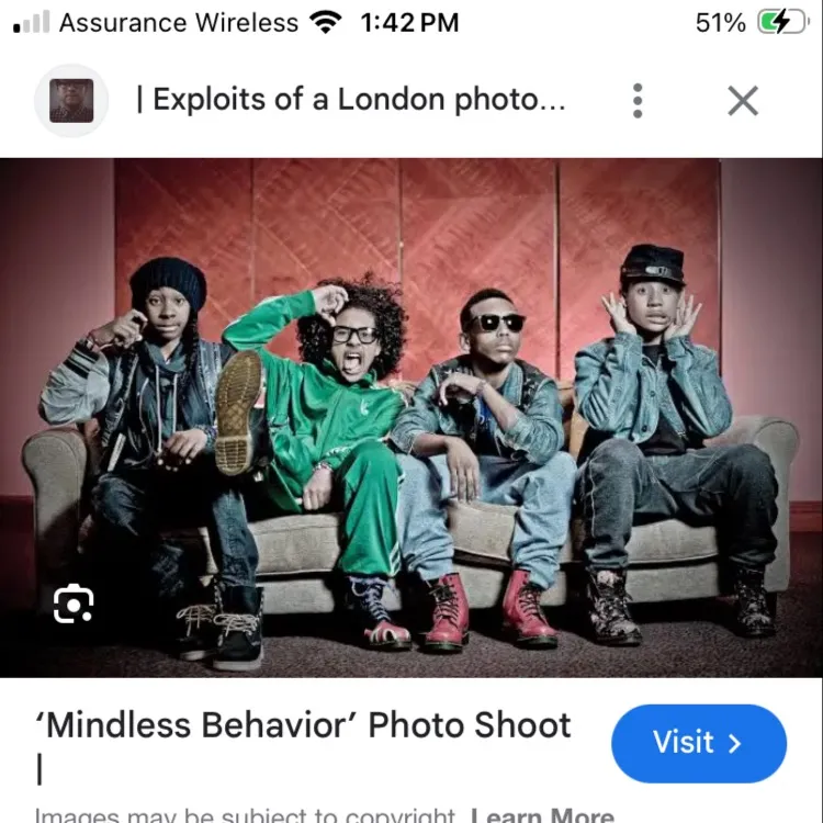 chat with ai character: Mindless behavior 