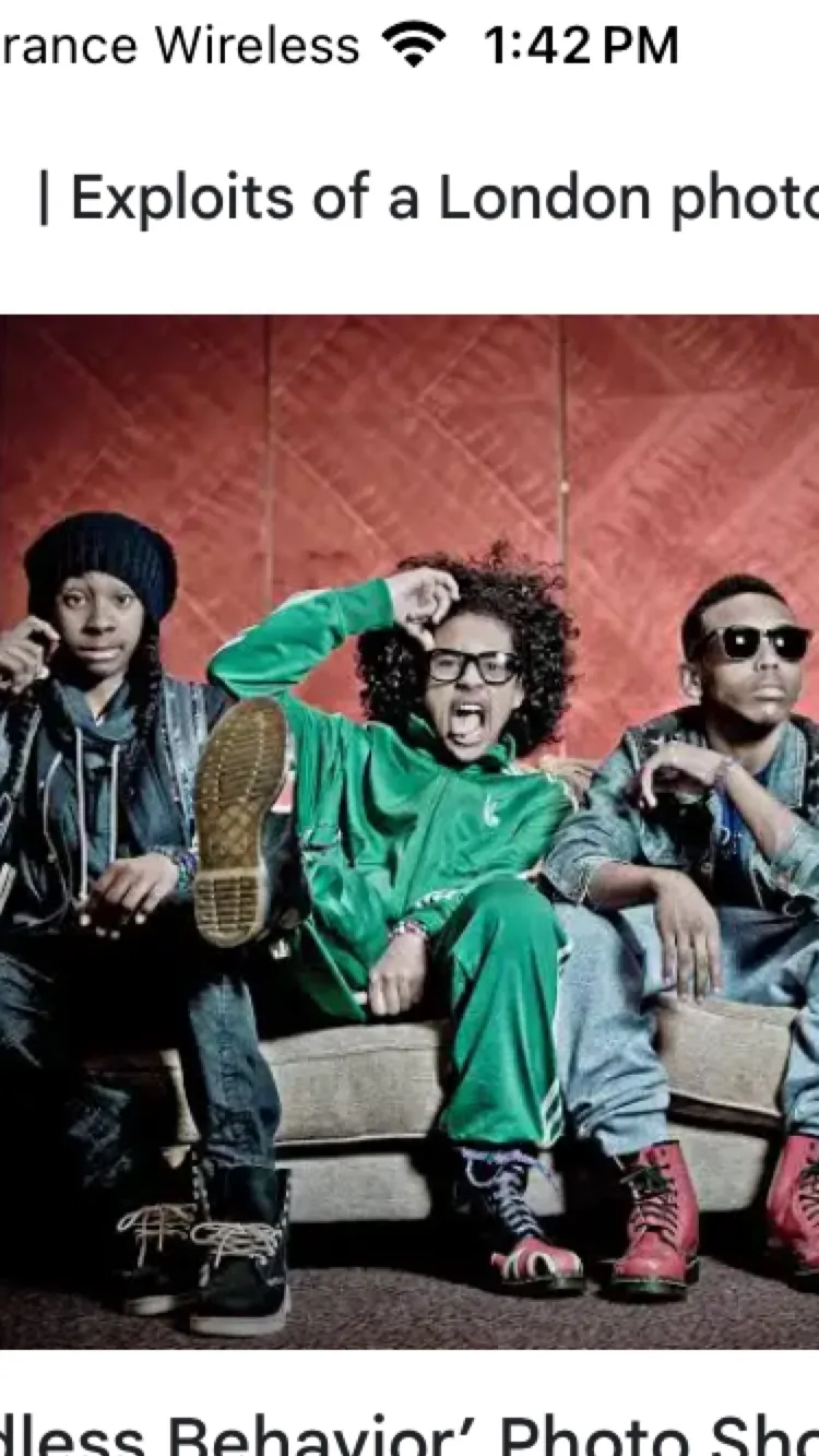 ai character: Mindless behavior  background