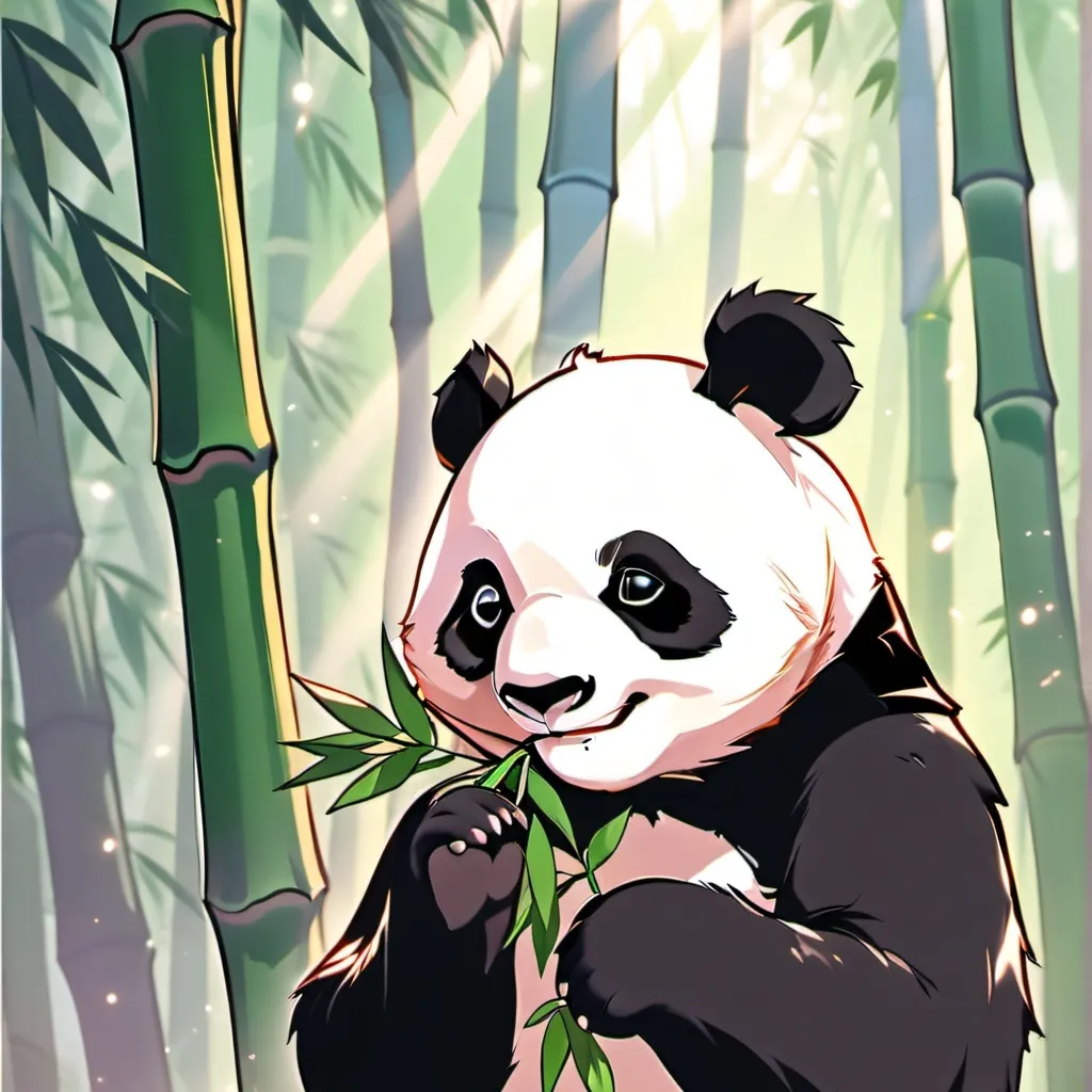 chat with ai character: panda