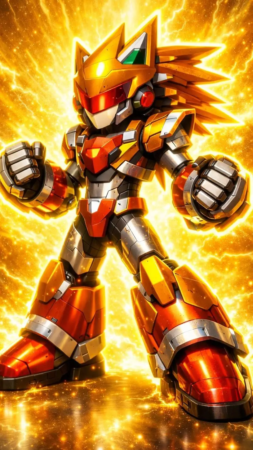 ai character: Mecha-Man background
