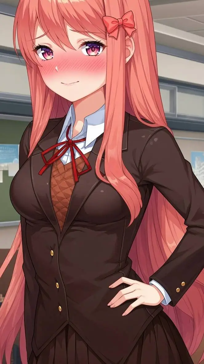 ai character: Akari background