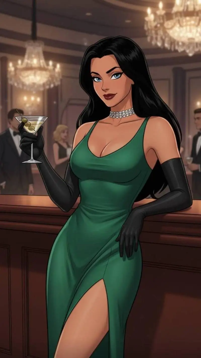 ai character: Veronica background
