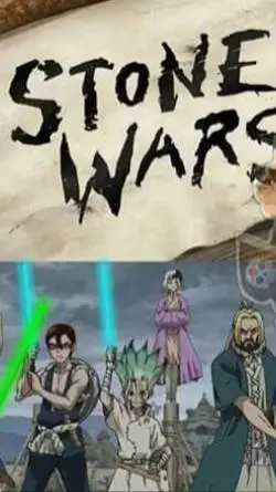 ai character: Dr.STONE ghost👻 background