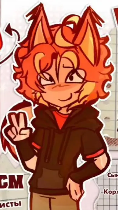 ai character: KitKat background
