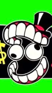 ai character: Cuphead meets HH background
