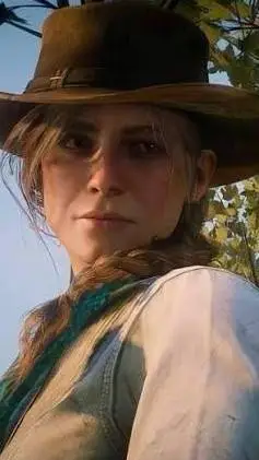 ai character: Sadie adler  background
