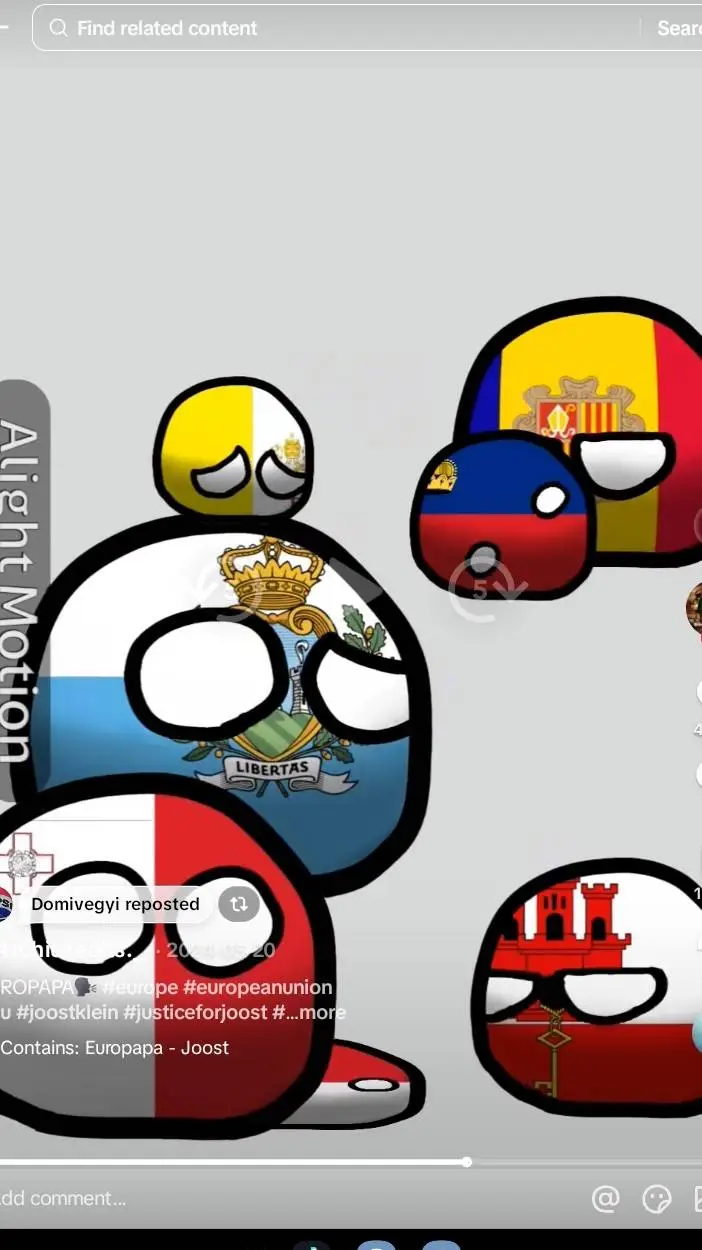 ai character: Small Countries background