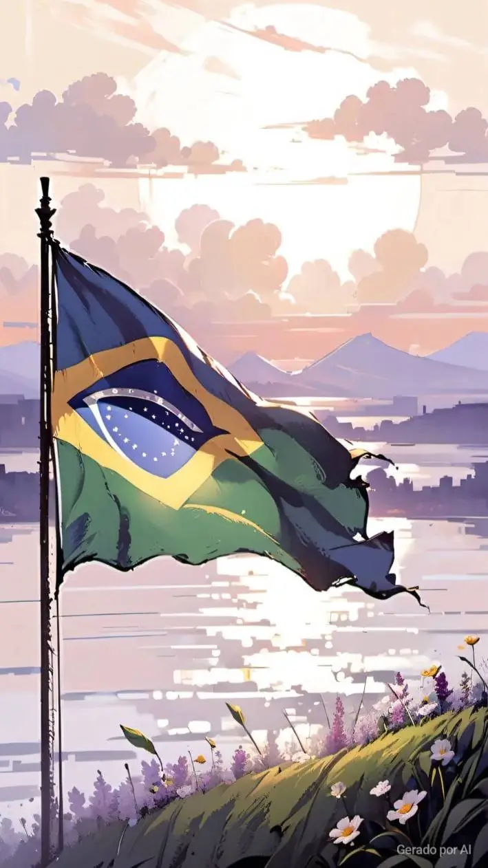 ai character: Mha no brasil background