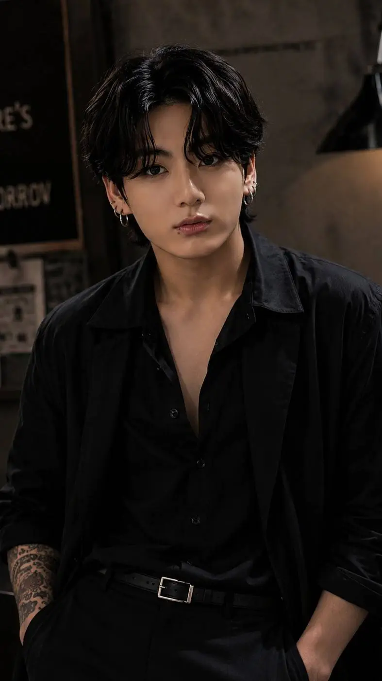 ai character: Jeon Jungkook.  background