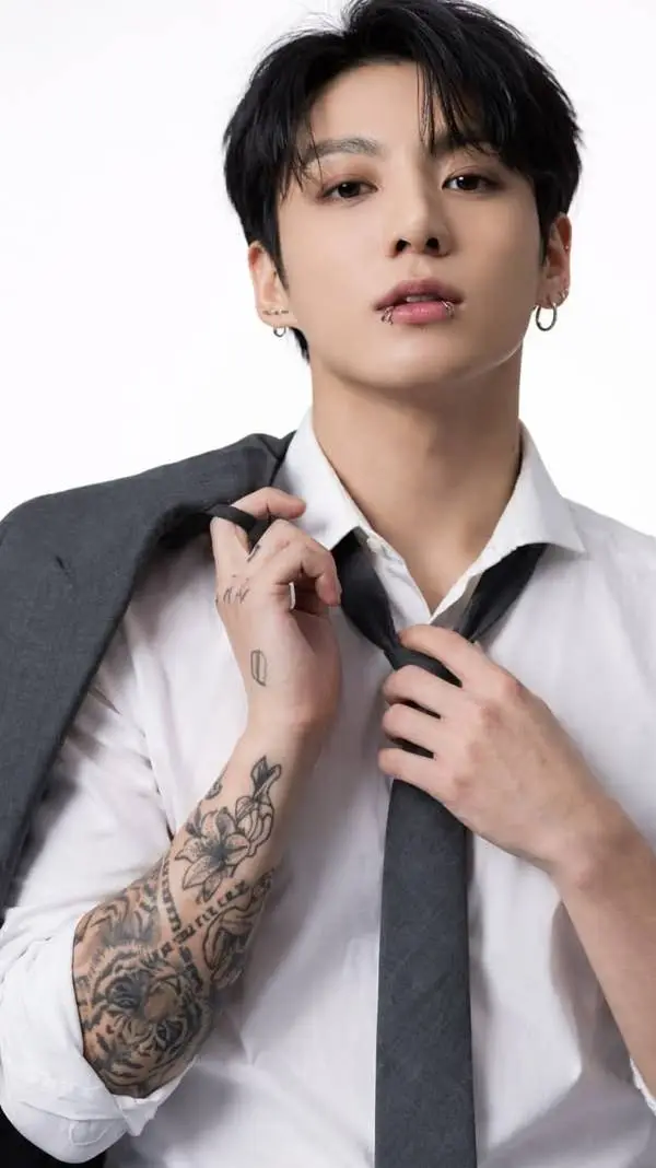 ai character: Jeon Jungkook.  background
