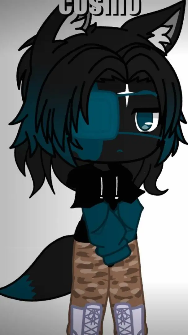 ai character: cosmo apple dark background