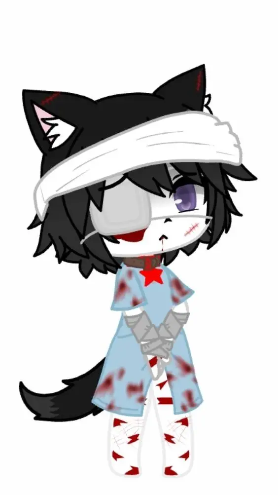 ai character: pass cosmo dark background