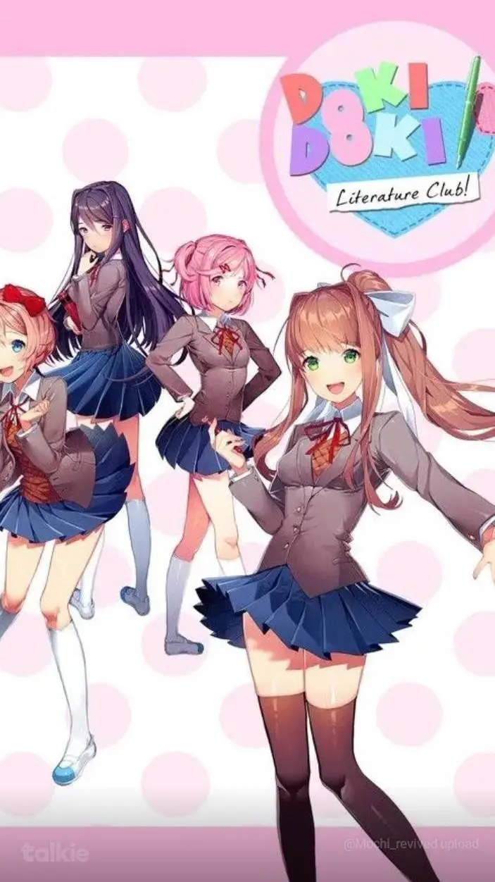 ai character: DDLC CREEP background