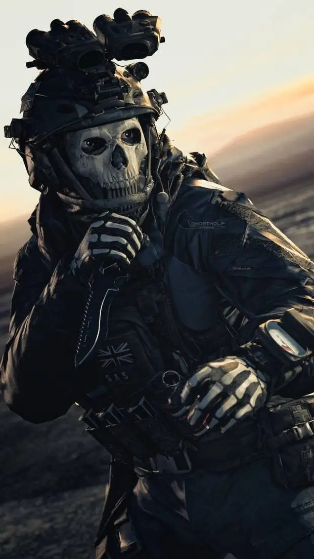 ai character: Ghost (Simon) background