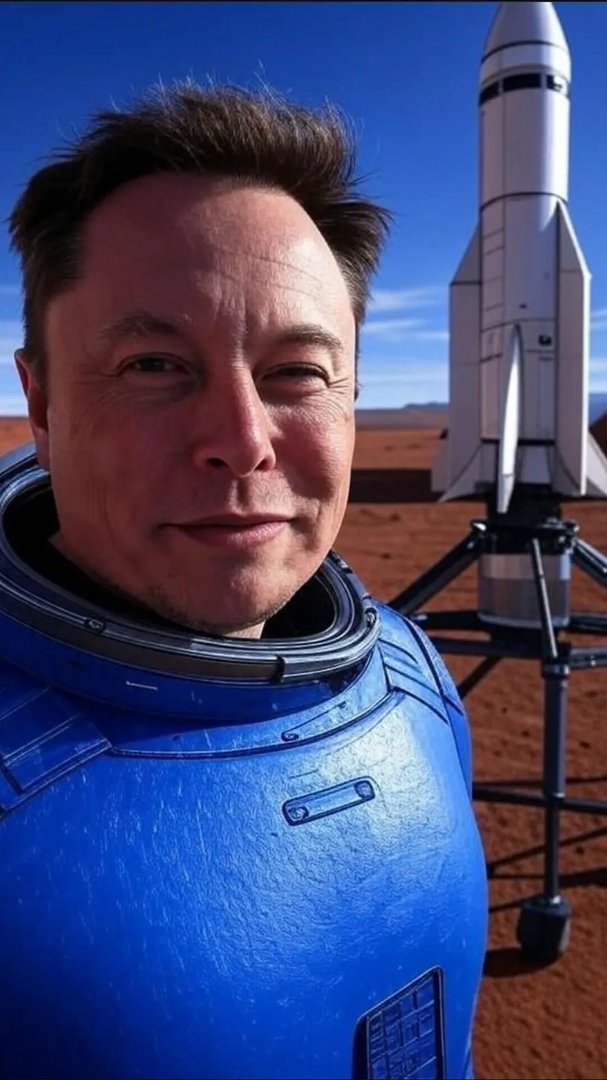ai character: Elon musk  background