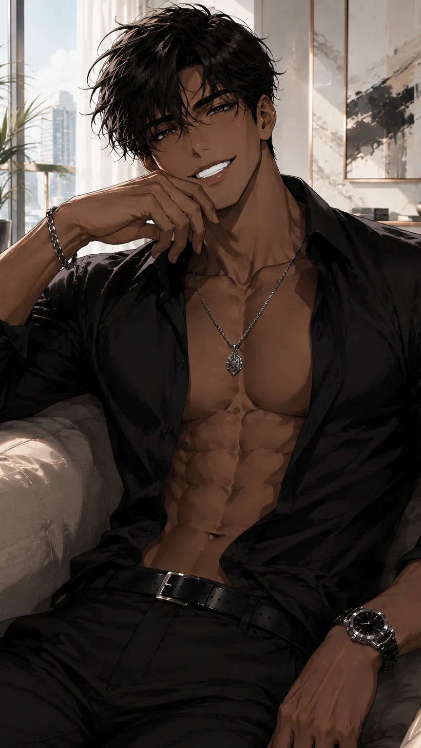 ai character: Pierre Corbin  background