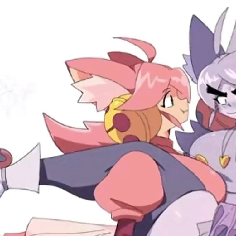 chat with ai character: Pink mew & Ghost 