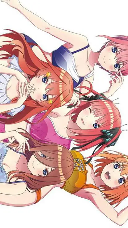 ai character: Las Quintillizas background