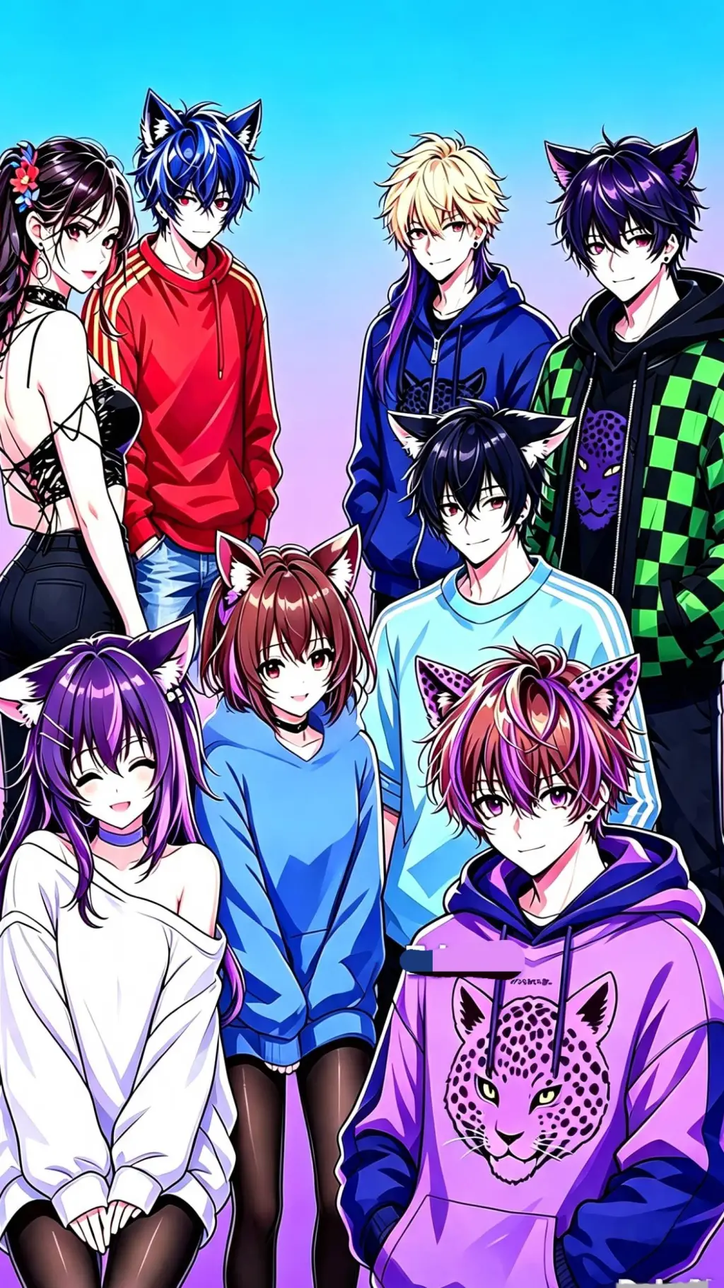 ai character: escola de poderes  background