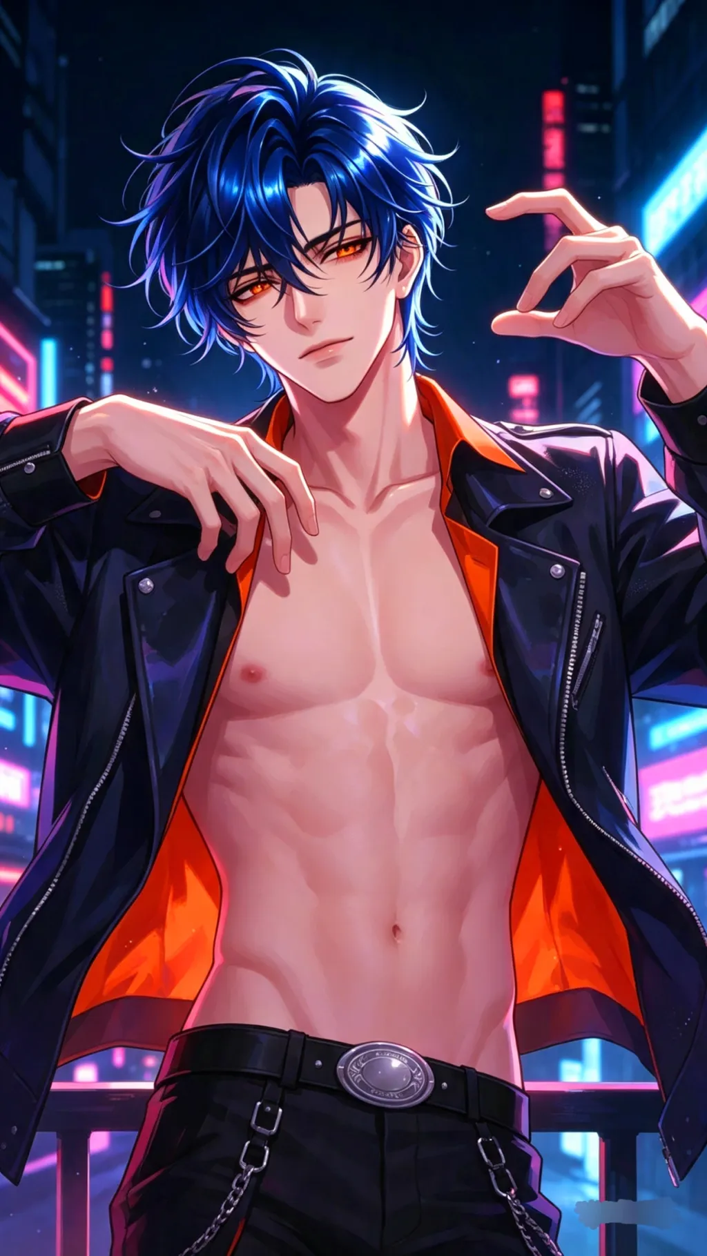 ai character: Lucas  background