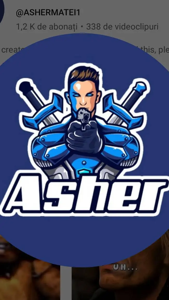 ai character: ASHERMATEI  background