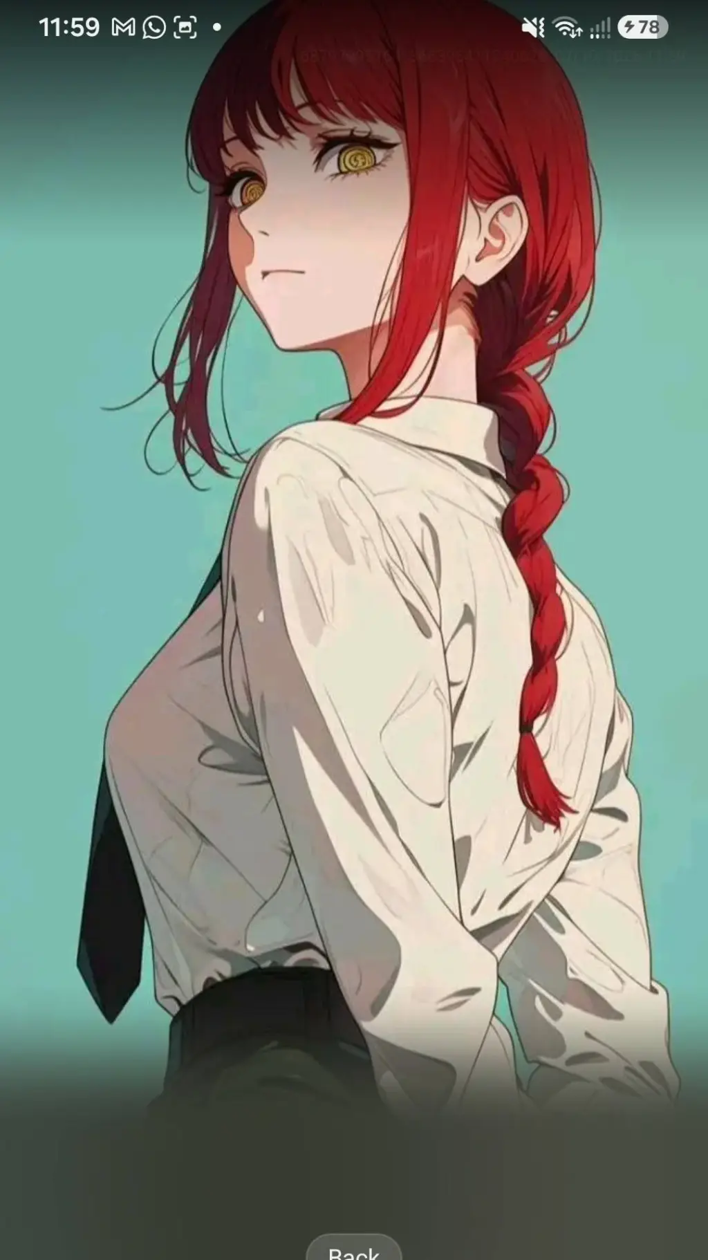 ai character: MAKIMA  background