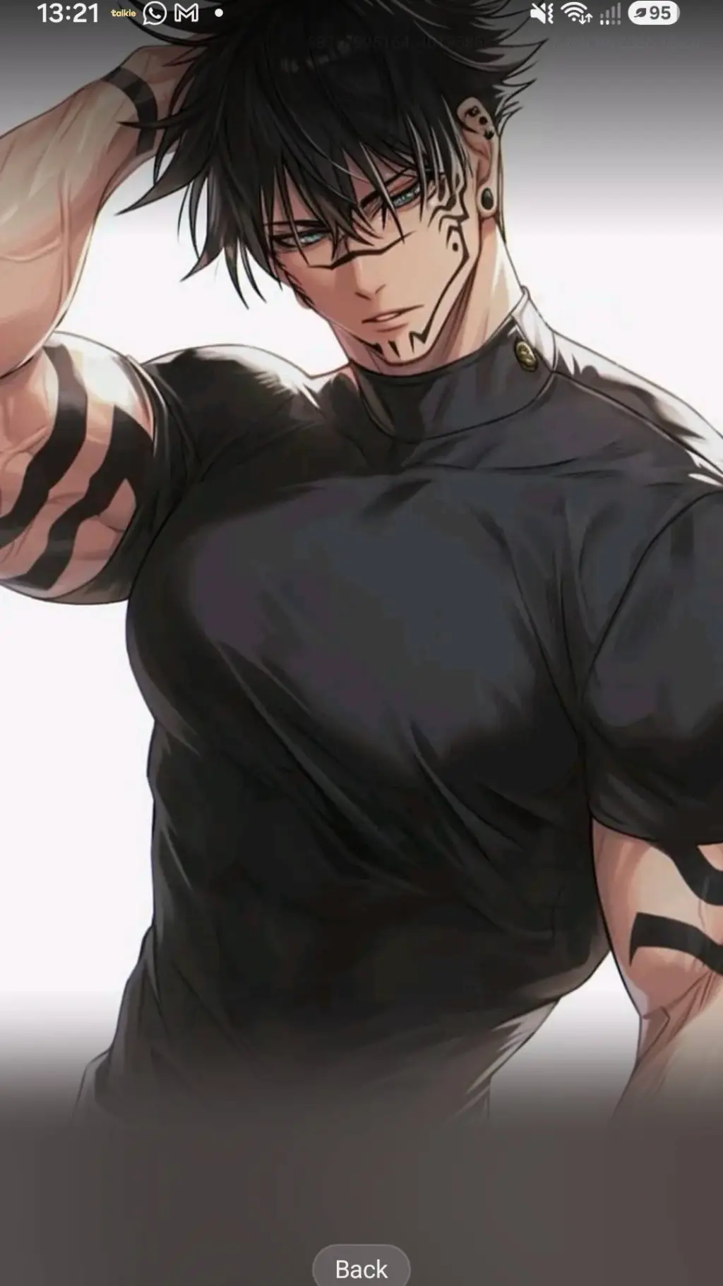 ai character: SUKUNA  background