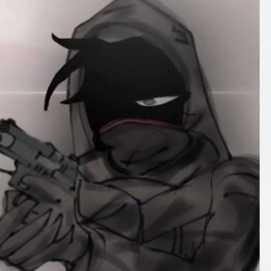 chat with ai character: THATMOB gun scene