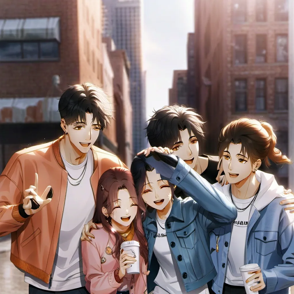 chat with ai character: friendgroup 