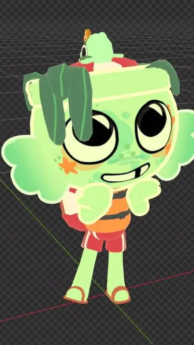 ai character: Finn skin 2 background