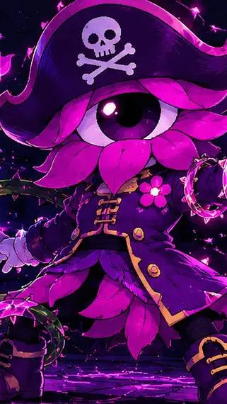 ai character: çiçek gücü background