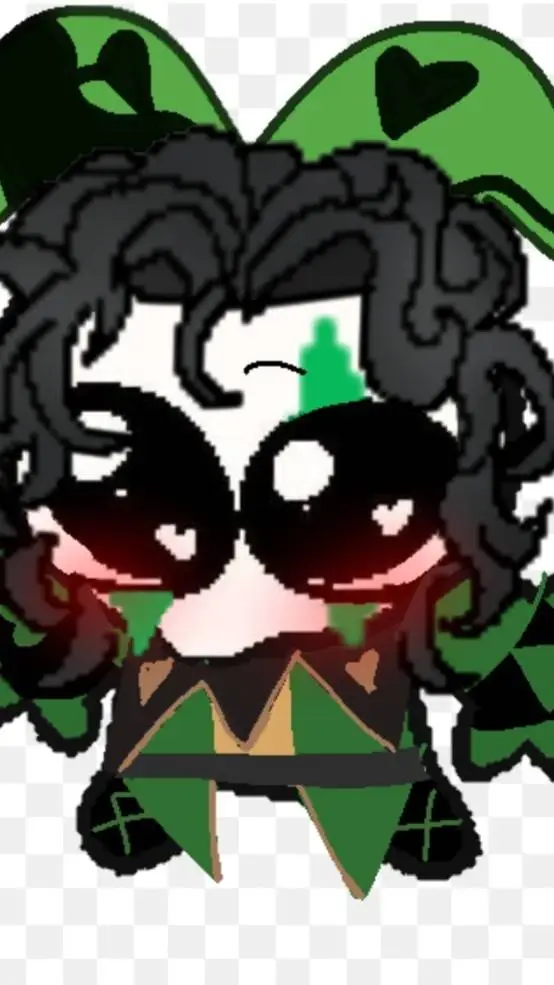 ai character: harlequin  background