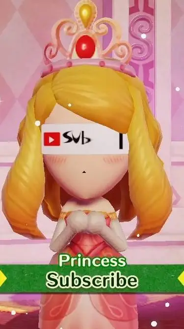 ai character: princess Subscribe background
