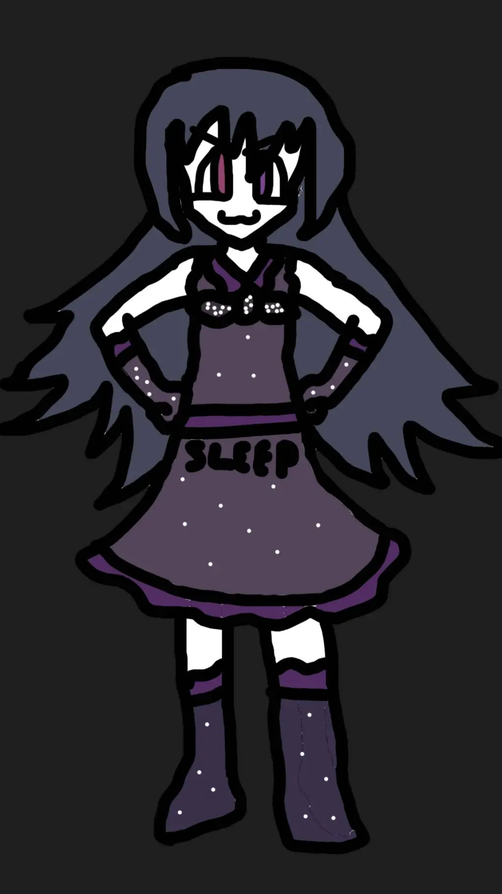 ai character: Sleepolina background