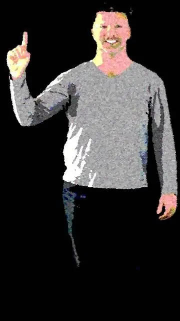 ai character: Old principal background
