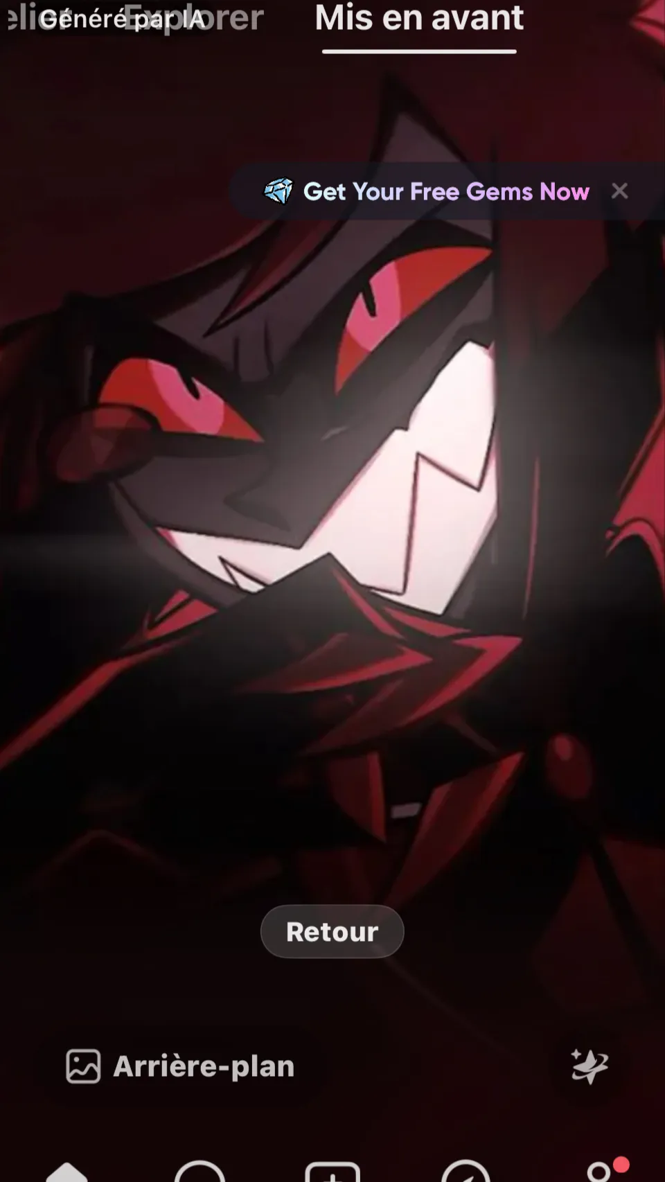 ai character: Alastor and vox. background