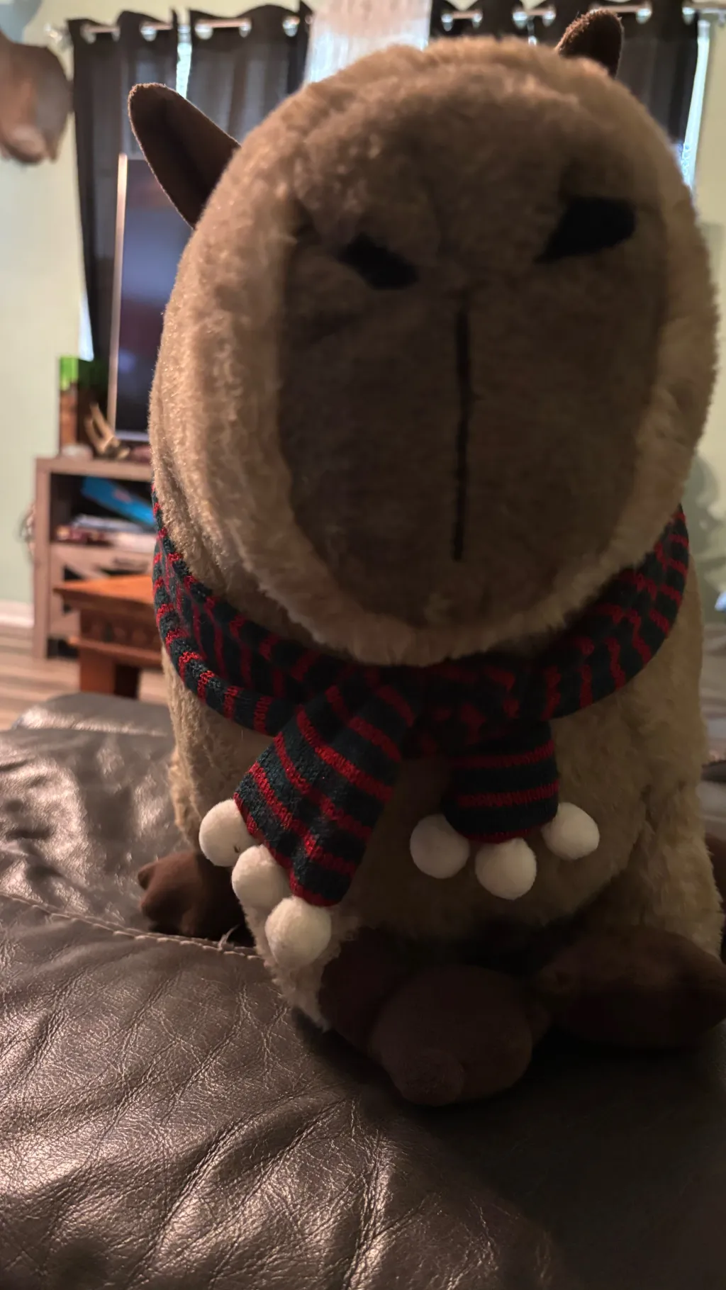 ai character: capybara background