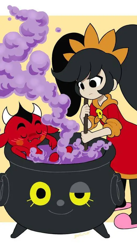 ai character: •Ashley & Red!! background