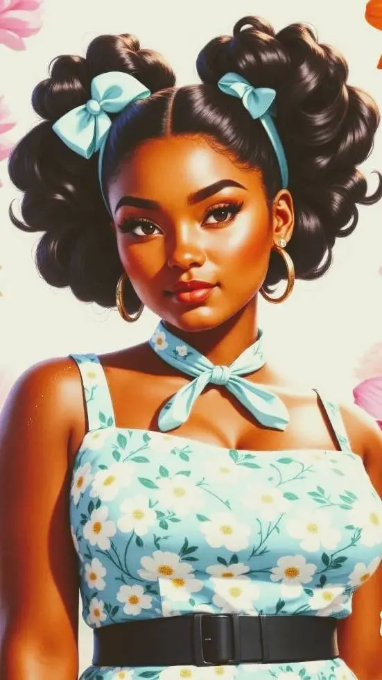 ai character: Eunice Audrey  background