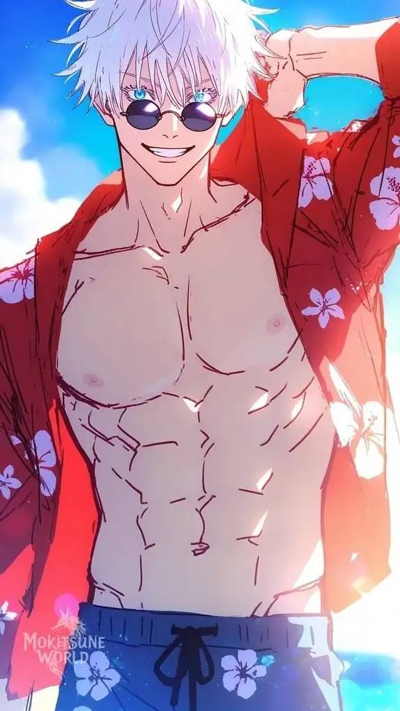 ai character: gojo background
