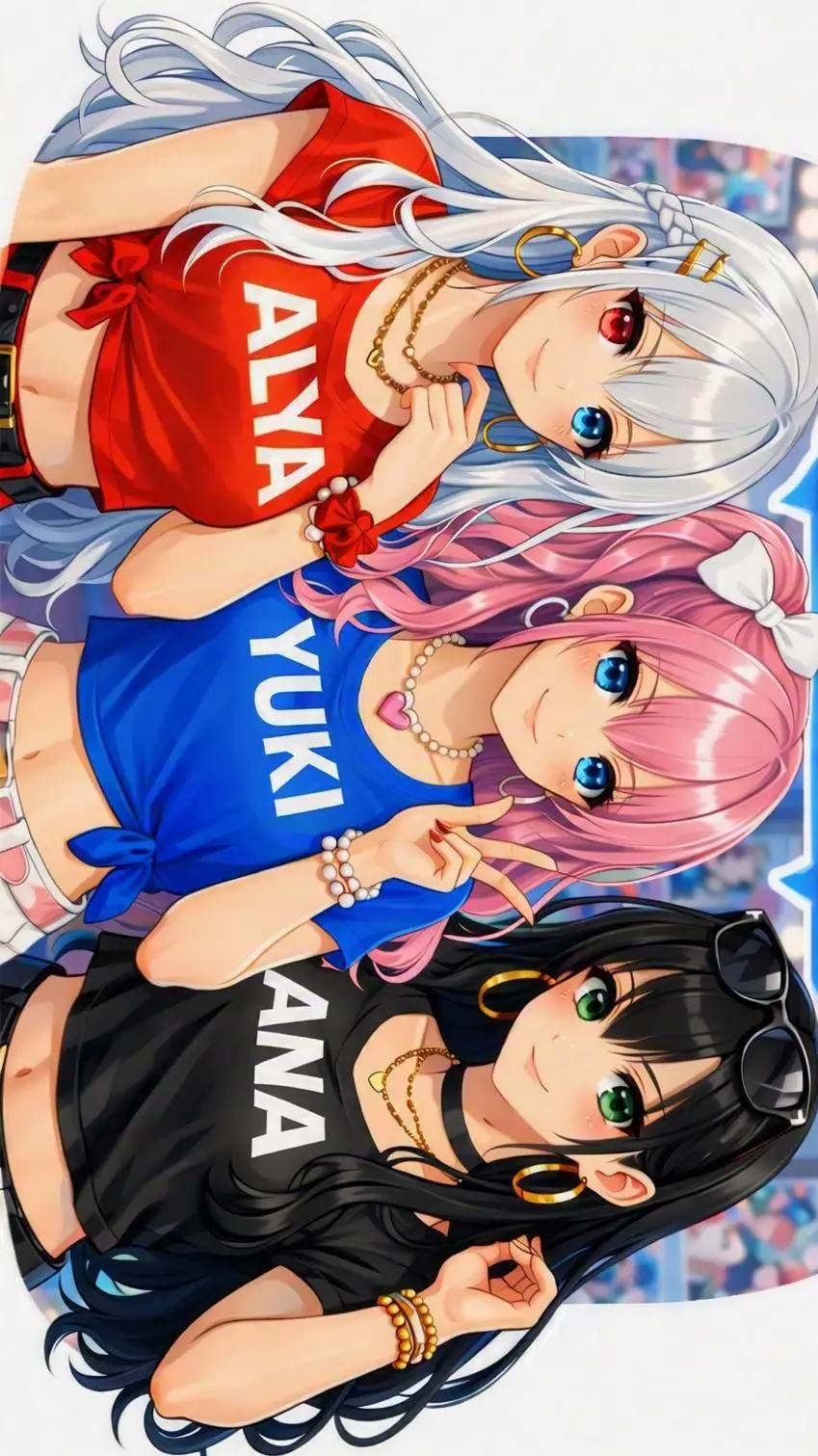 ai character: your girlfriends  background