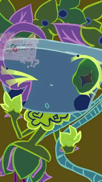 ai character: 💚inverted bassie💜 background